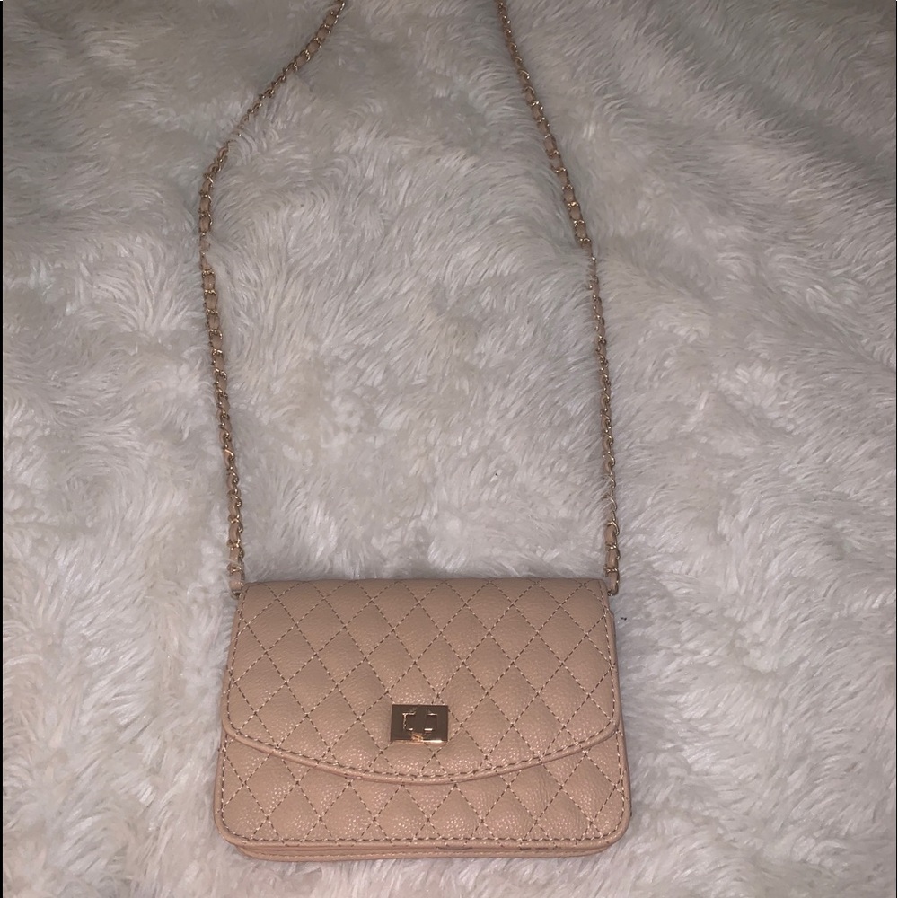 TAN MINI PURSE